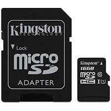 [16GB] CARTE MÉMOIRE SD KINGSTON