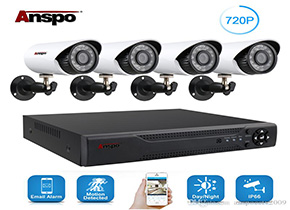 [ASP960WF200KIT4CH] CAMERA ANSPO 2.0MP 4CH WIFI