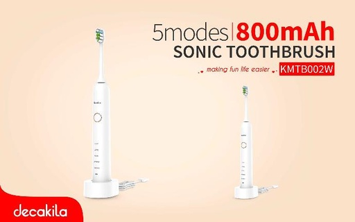 [KMTB002W] BROSSE A DENTS DECAKILA 5 MODE